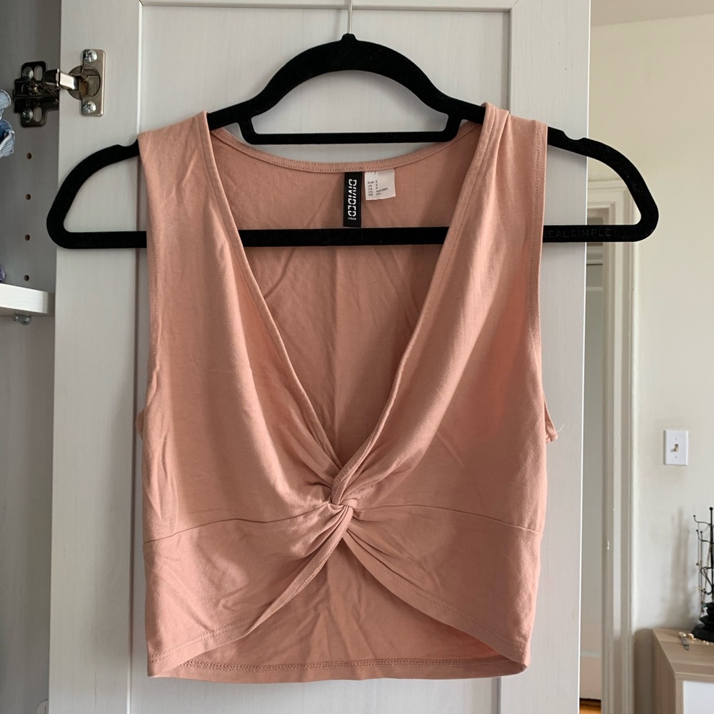 Cute Pink/Nude Top H&M
